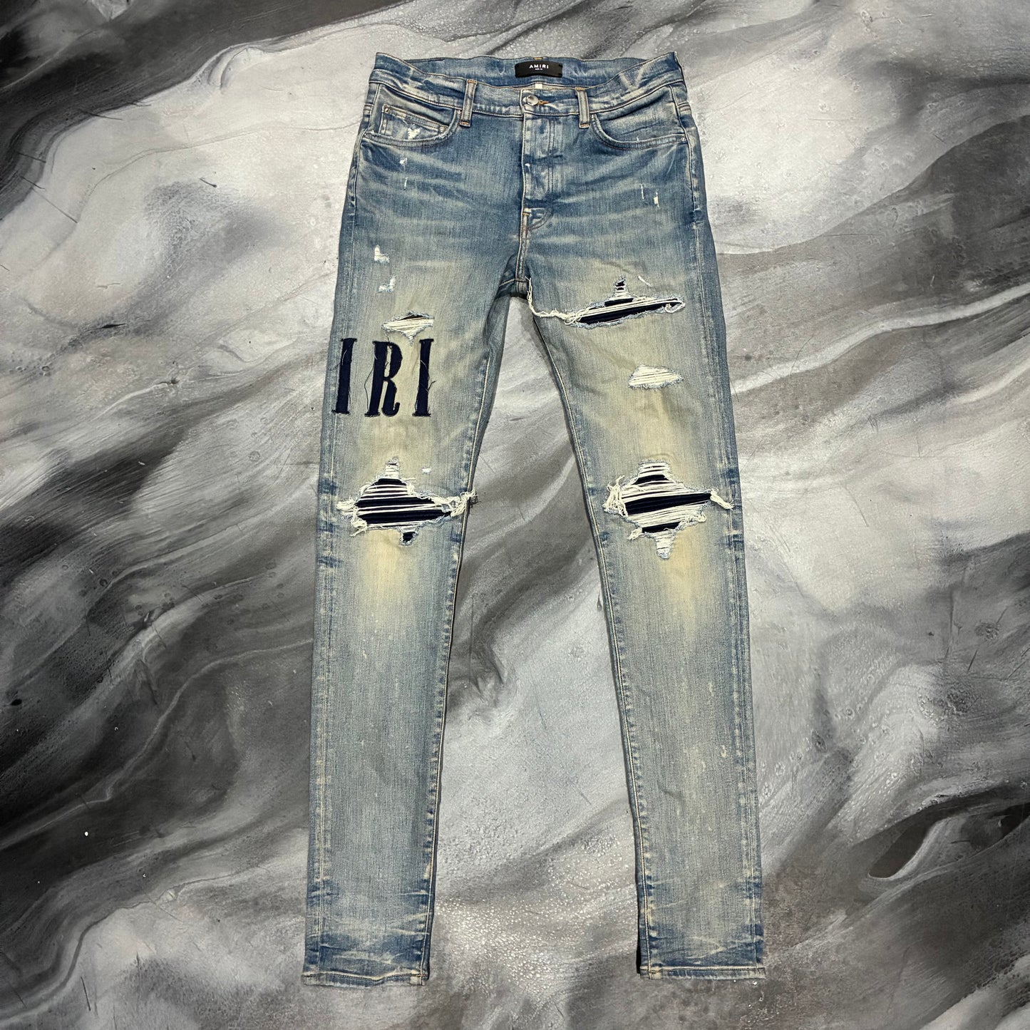 Amiri Indigo/Denim Blue Core Logo Jean (33)