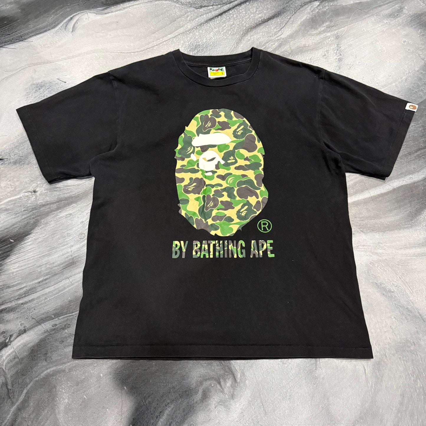 Bape Black ABC Camo Tee (L)