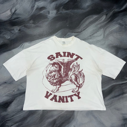Saint Vanity White/Maroon “Griffin” Tee (2XL)