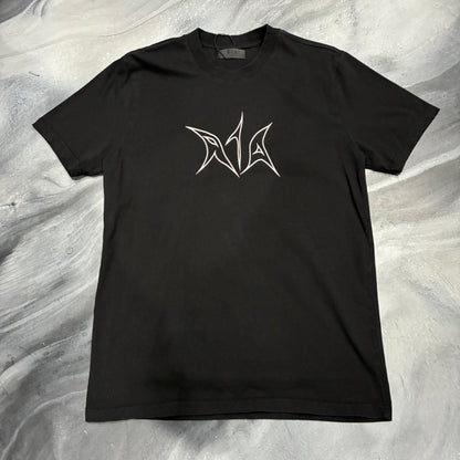 RTA Black Abstract Graphic Logo Tee (XS)