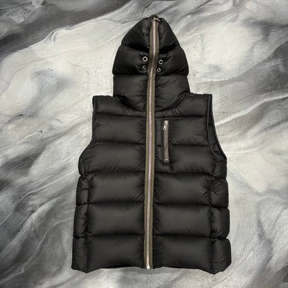 Rick Owen’s Black Full Zip Facemask Vest (XL)