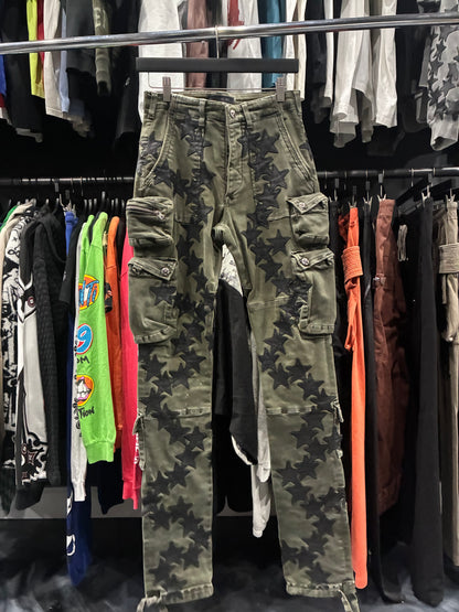 Amiri Green Chemist Star Tactical Cargo Pants (29)