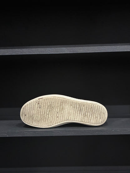 Rick Owens Black Fur Vintage Low Sneaker (45)