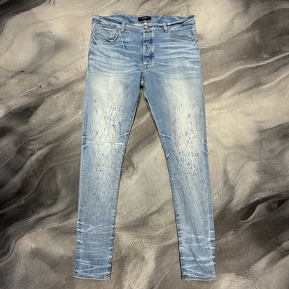 Amiri Light Blue Shotgun Jean (38)