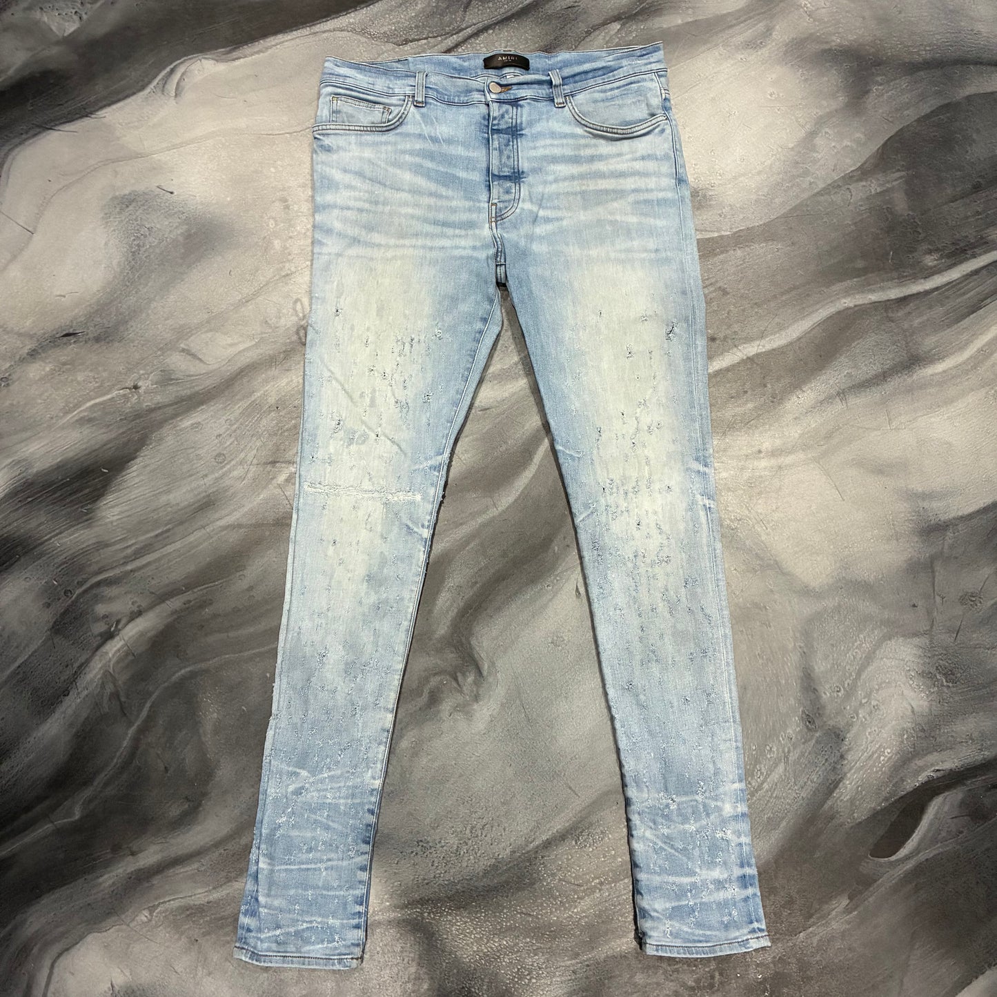 Amiri Light Blue Shotgun Jean (36)