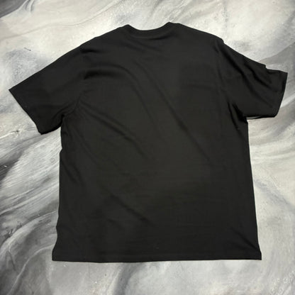 Amiri Black/Green Circular Logo Graphic Tee (L)