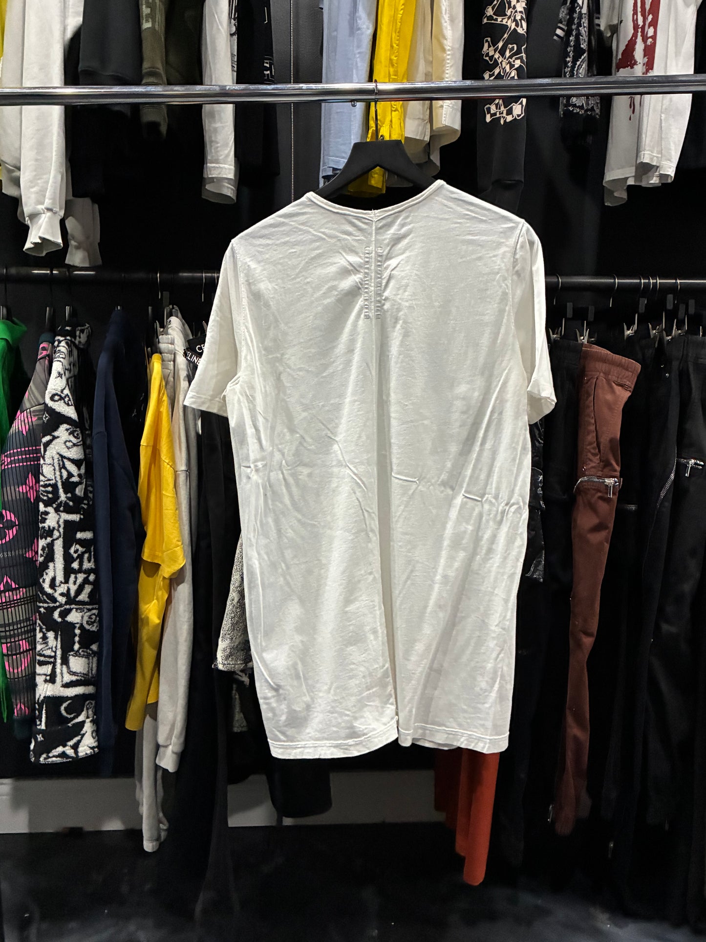 Rick Owen’s White DRKSHDW Tee (M)