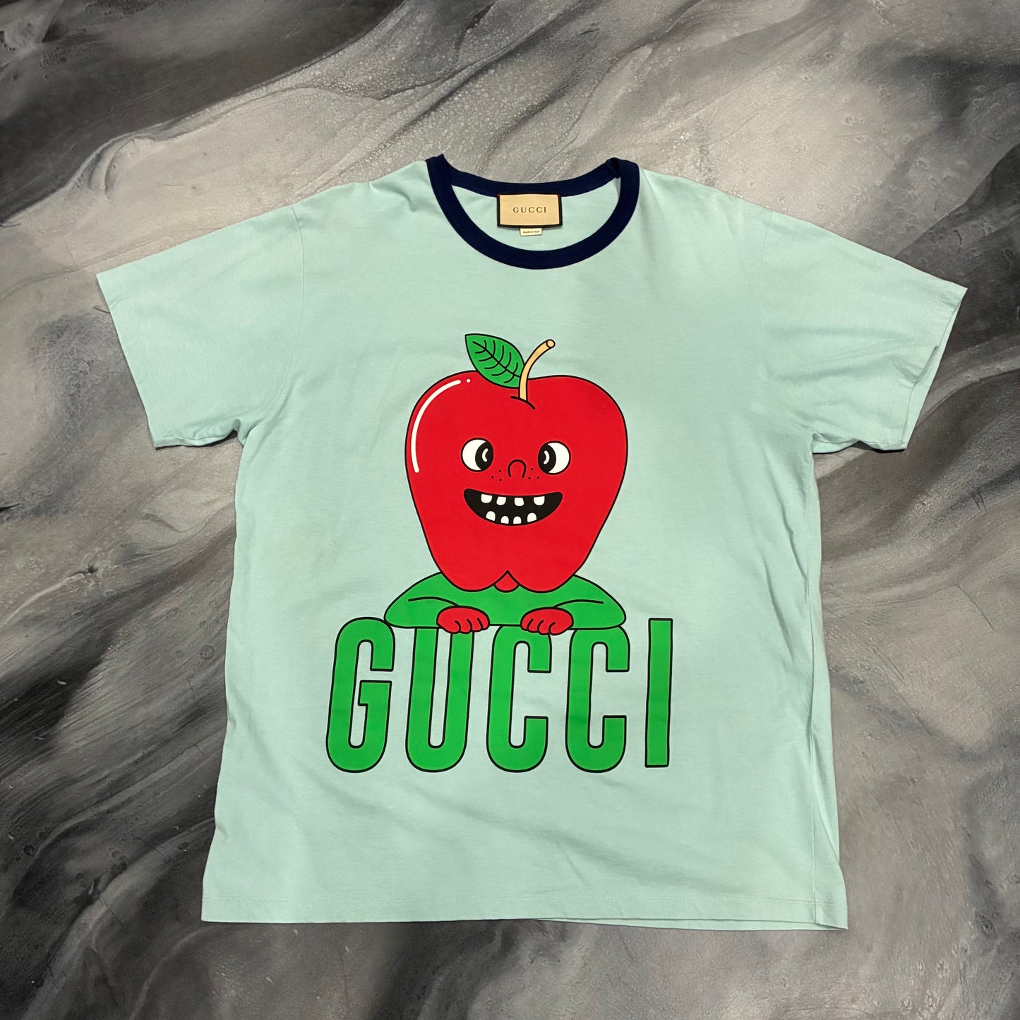 Gucci Light Blue Apple Tee (M)