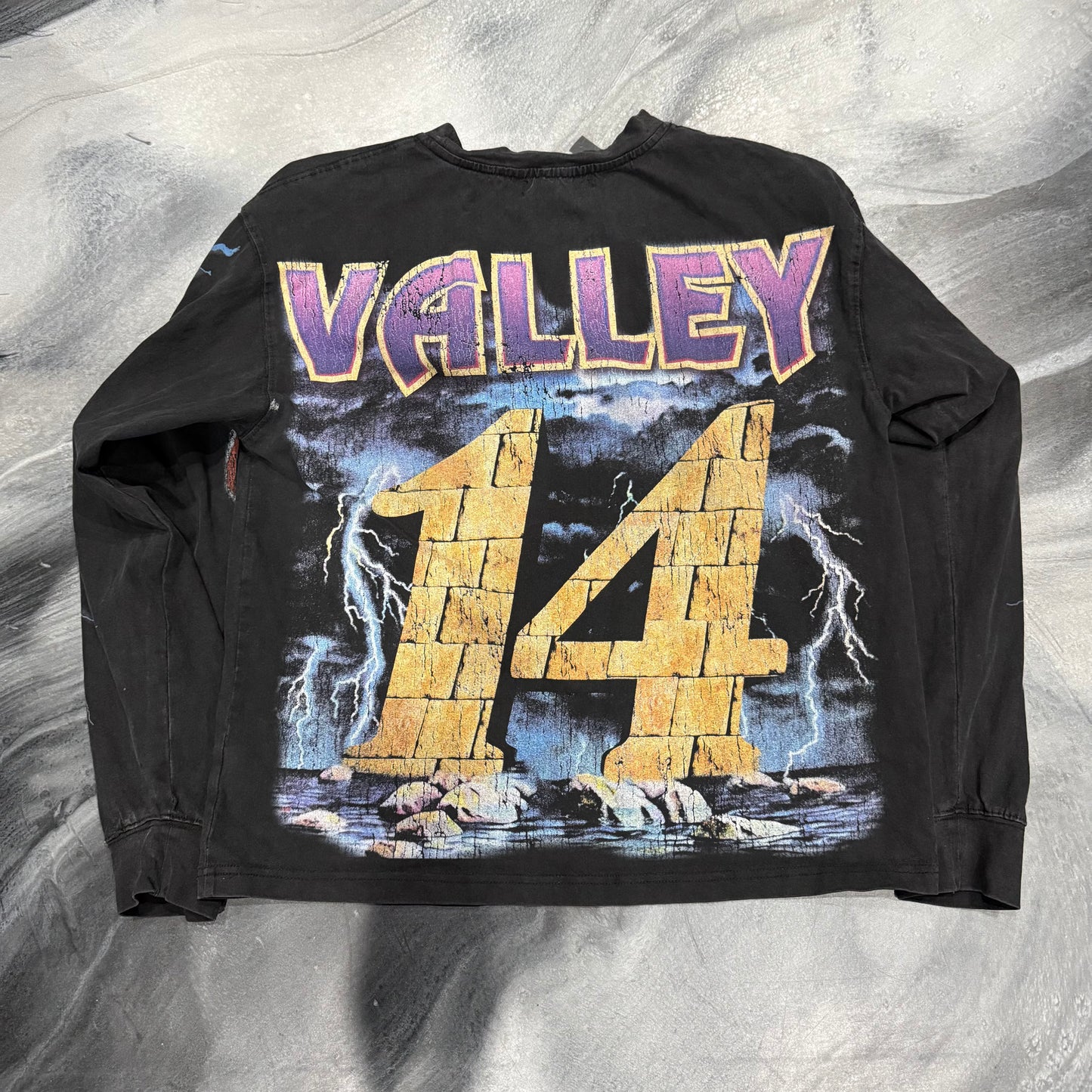 Vale Paradise Black Racing Longsleeve Tee (S)