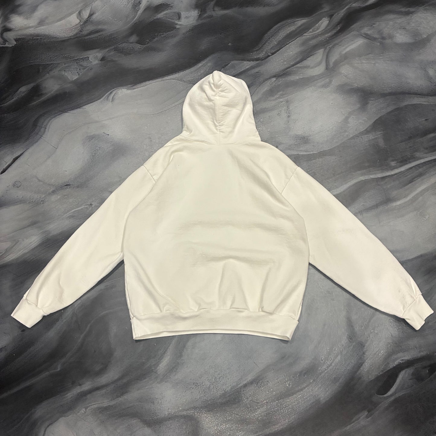 Sp5der White/Silver Bling Hoodie (L)