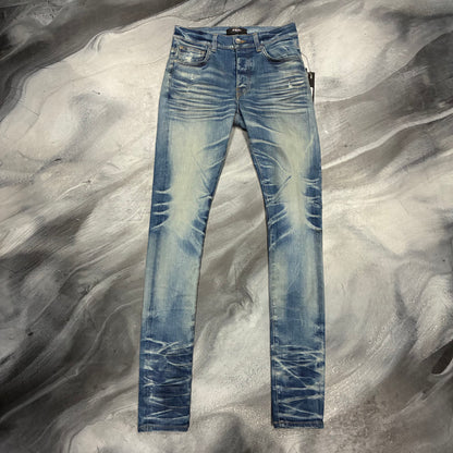 Amiri Honeycomb Indigo Stack Jean (30)