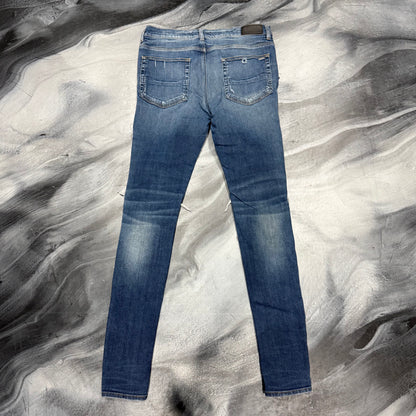 Amiri Dark Blue/Black Patch Jean (36)