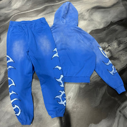 N.O.D.A Blue/White Hoodie/Joggers (S)