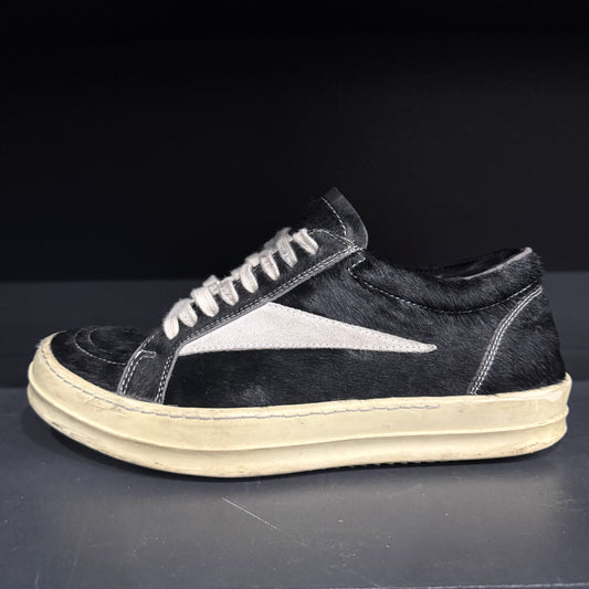 Rick Owens Black Fur Vintage Low (43)