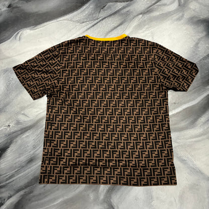 Fendi Brown Monogram Tee (M)