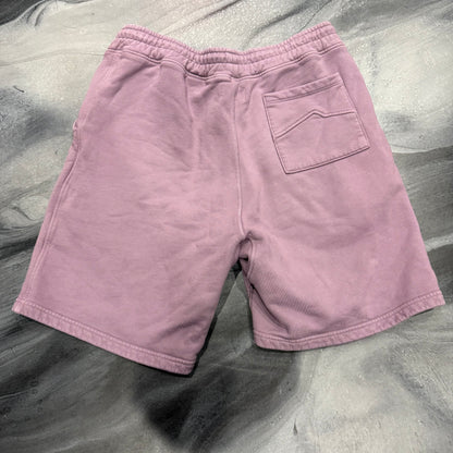 Rhude Maroon Script Logo Shorts (XL)