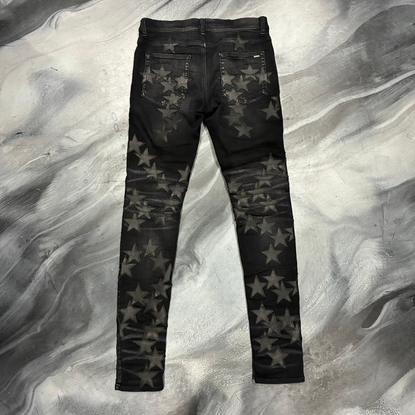 Amiri Black/Black Stars Chemist Jean (31)