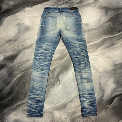 Amiri Honeycomb Indigo Stack Jean (33)