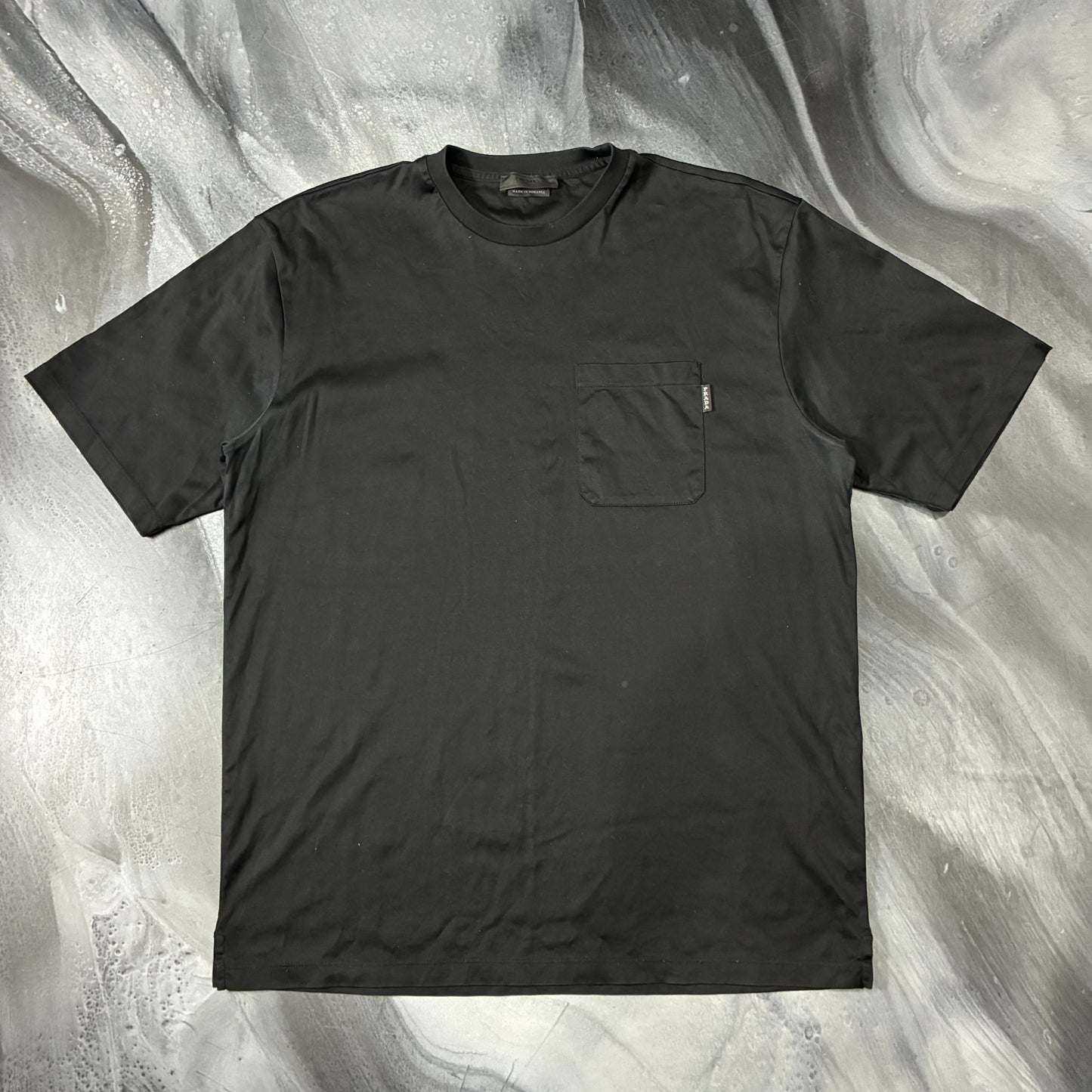 Prada Black Pocket Tee (L)