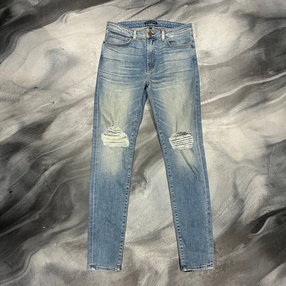 Monfrere Dark Blue Distressed Jean (34)