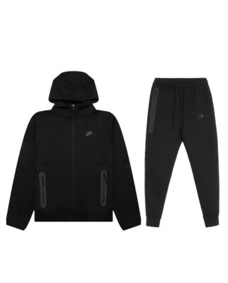 Nike Tech Jogging Suit (Black/Black)