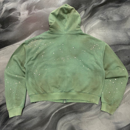 Vale Green “Valley Dreams” Bling Zip Up Hoodie (M)