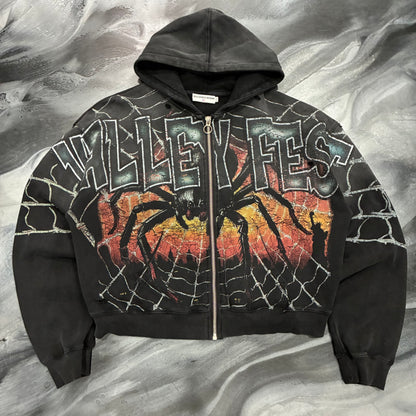 Vale Black Spider Hoodie (2XL)