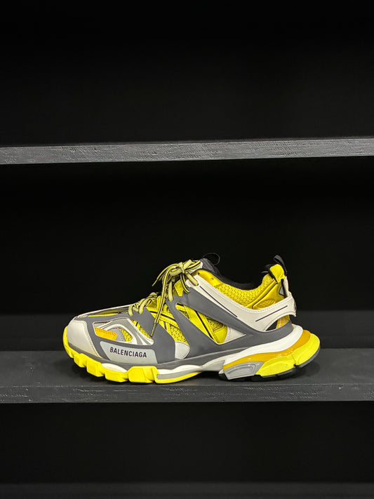 Balenciaga Yellow/Grey/White Runner Sneaker (43)