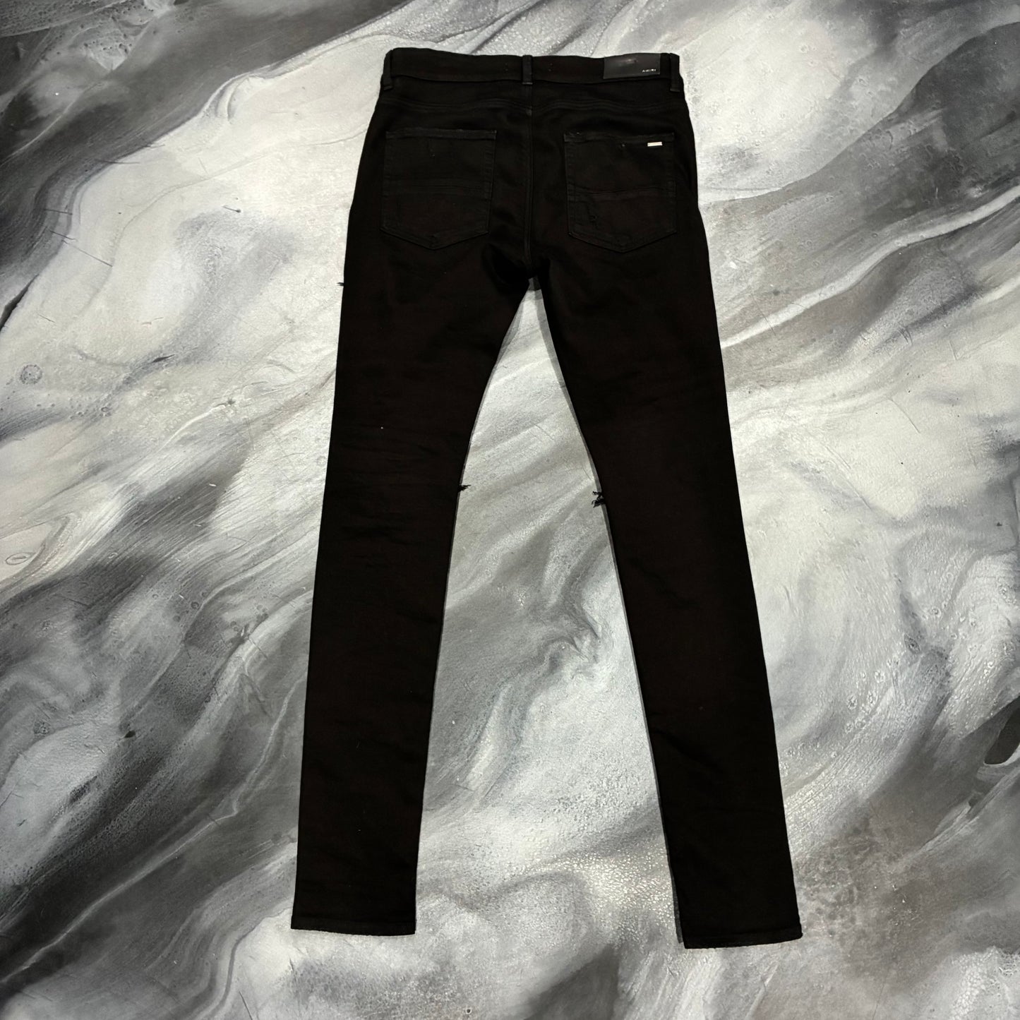 Amiri Black/Silver Patch MX1 Jean (33)