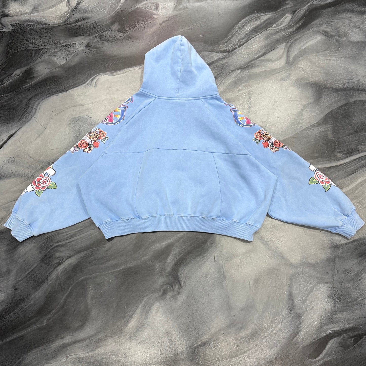 Righteous Blue ‘Risen King’ Zip Up (L)