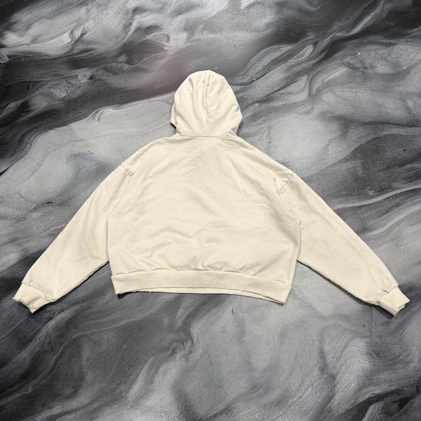 Saint Vanity Cream Fuck Off Hoodie (XL)