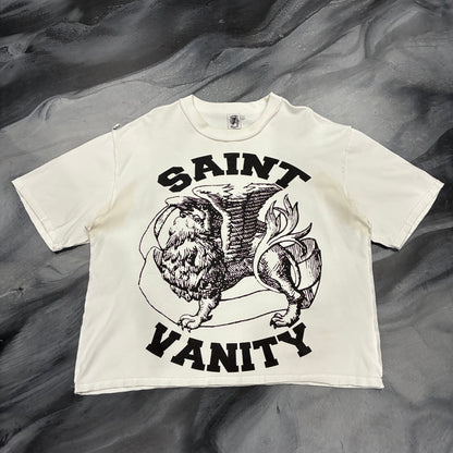 Saint White/Black Griffin Tee (L)