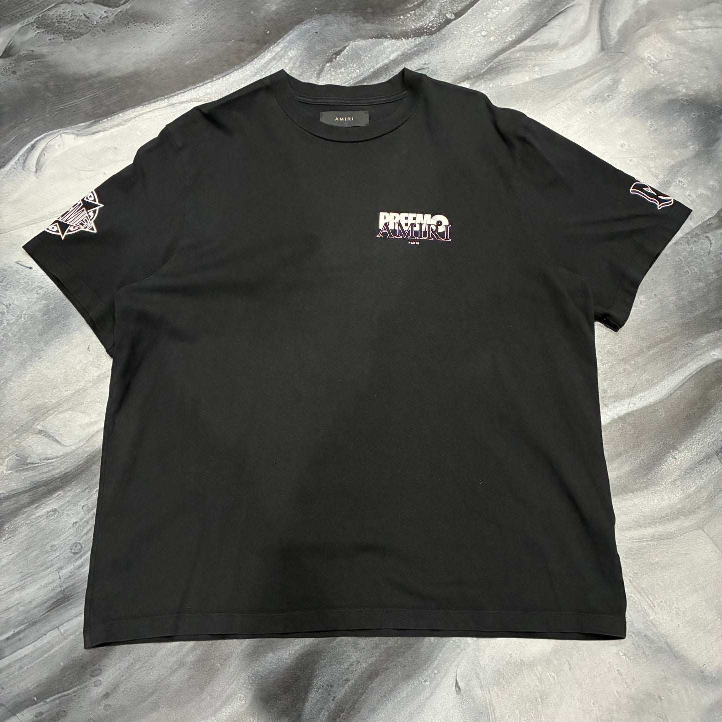 Amiri Black DJ Premier Tee (XL)