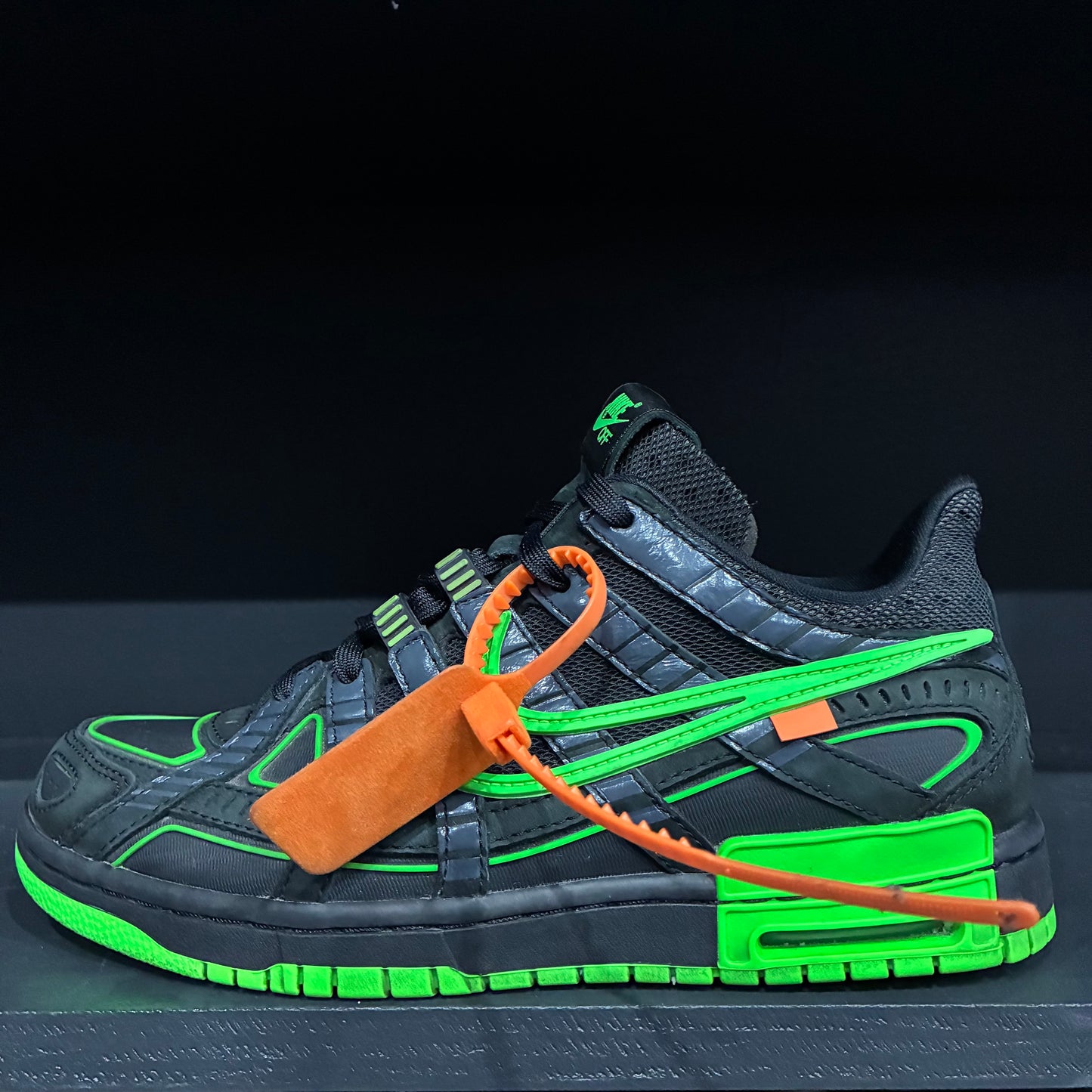 Nike x Off White Air Rubber Dunk "Green Strike" (8)