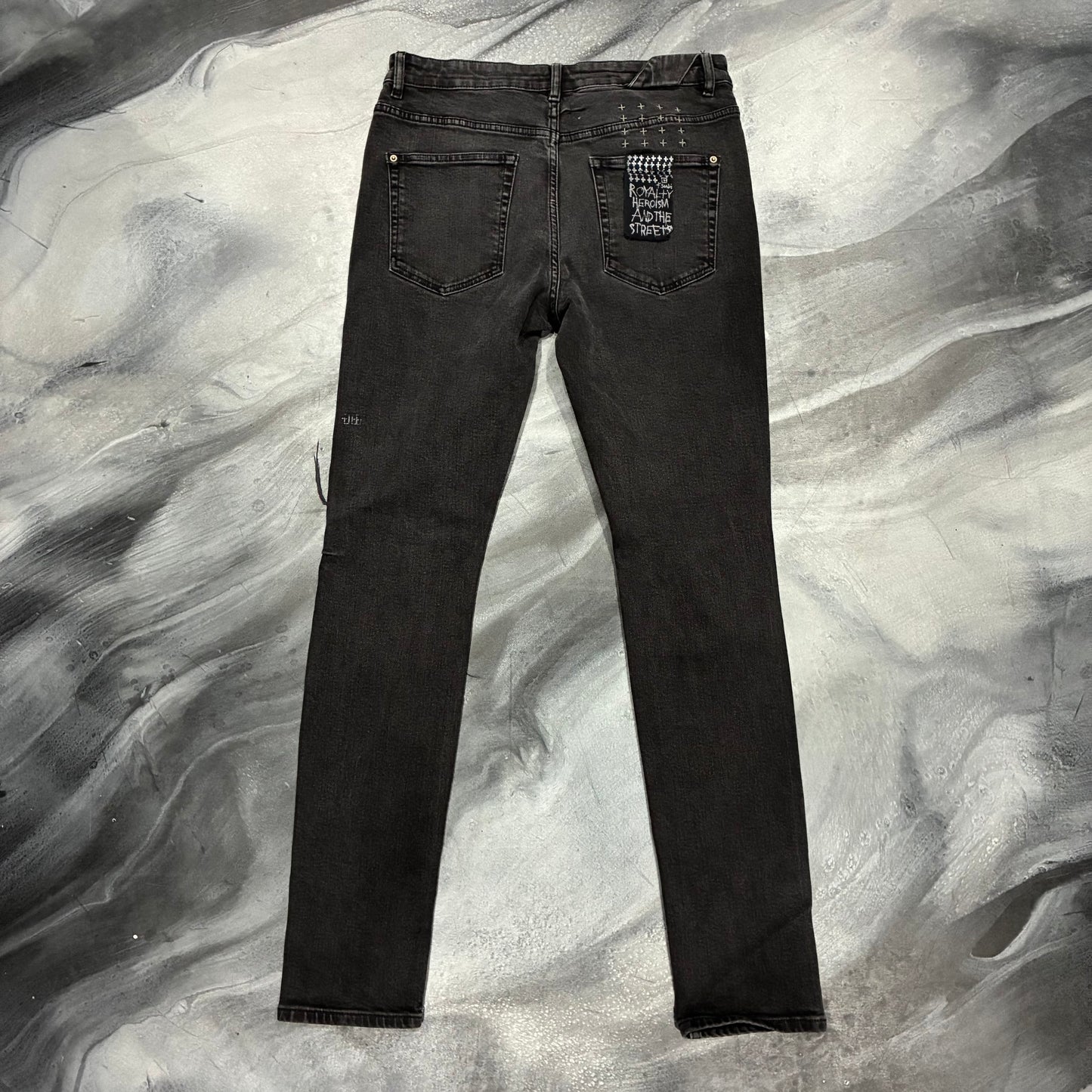 Ksubi Black Distressed “++Life” Jean (33)