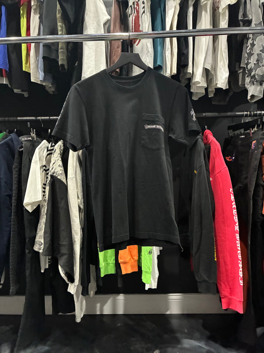 Chrome Hearts Black/White Pocket Scroll Tee