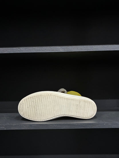 Rick Owens Yellow High Sneaker (44)
