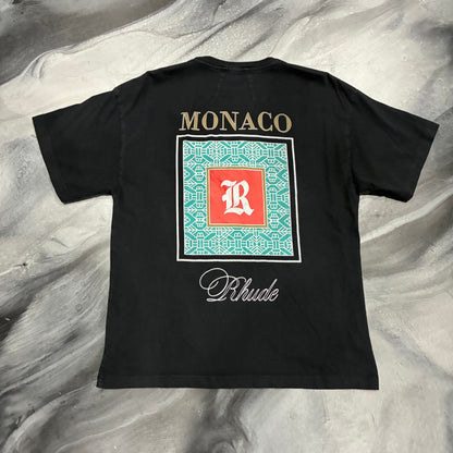 Rhude Black Monaco Tee (XS)