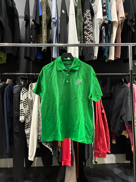 Louis V Green Polo Shirt (S)