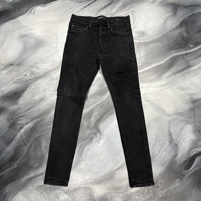 Purple Brand Faded Black Plain Jean (30)