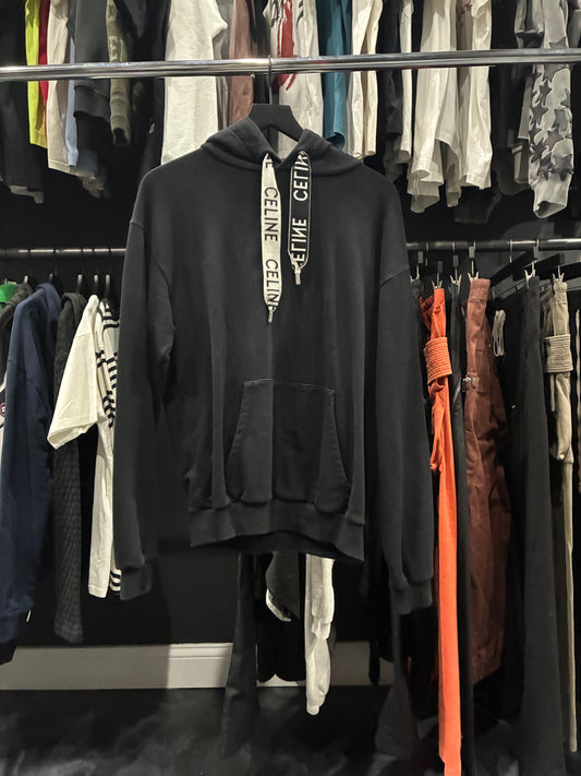 Celine Black/White Loose Hoodie (S)