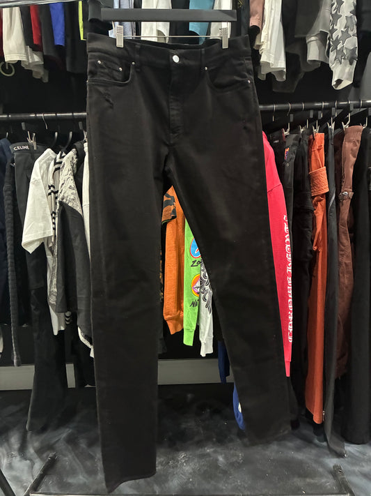Amiri Black Plain Jean (36)