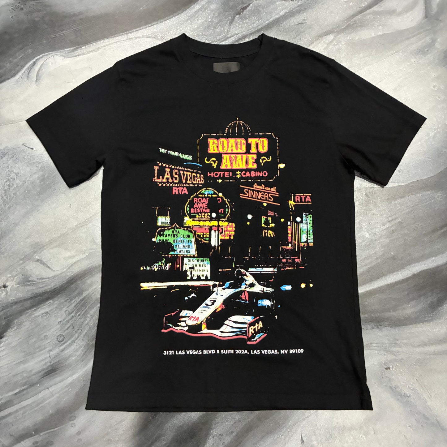 RTA Black Las Vegas Tee (XS)