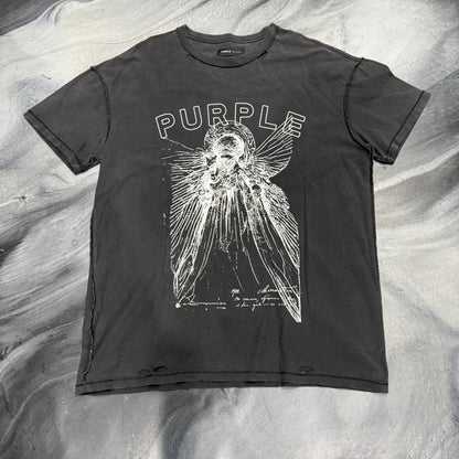 Purple Brand Black Higher Power Tee (M)