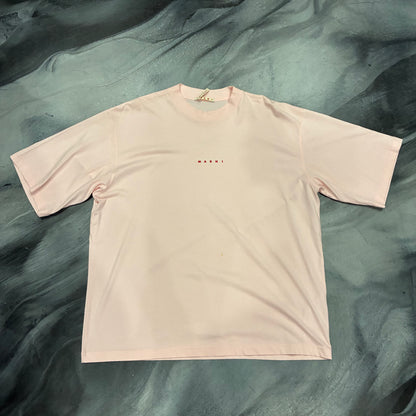 Marni Pink Logo Tee (XL)