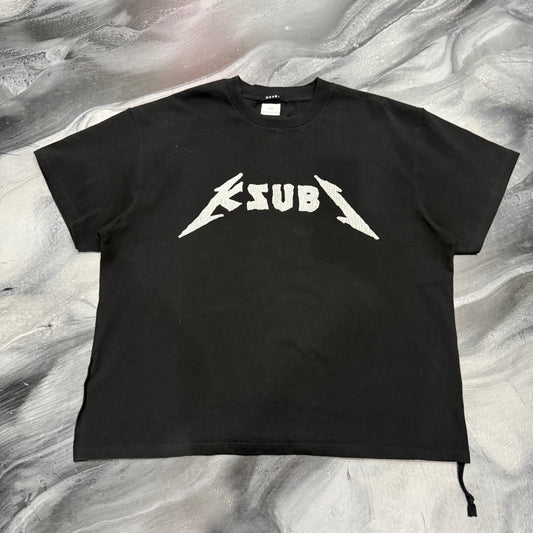Ksubi Black Heavy Metal Tee (2XL)