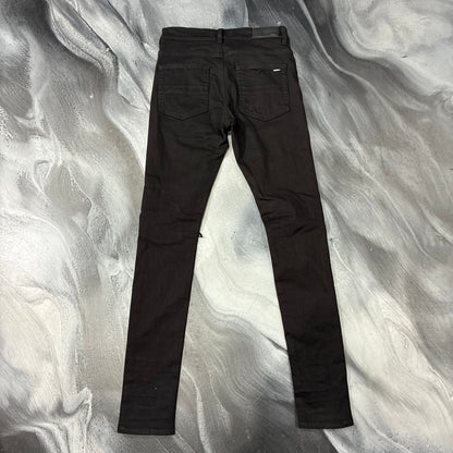 Amiri Black/Black Leather Patch (30)