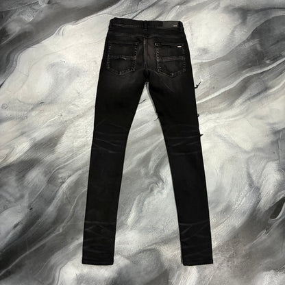 Amiri Black Rainbow Bandana Thrasher Jean (29)