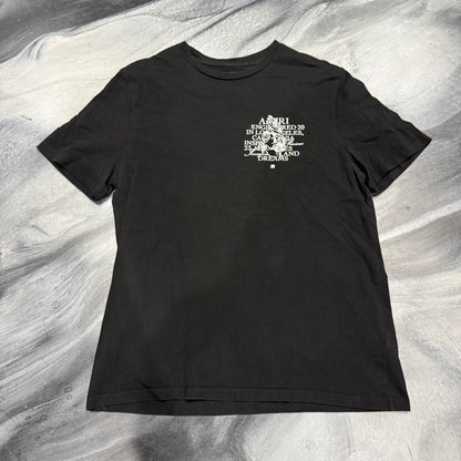 Amiri Black Engineered In LA Tee (S)