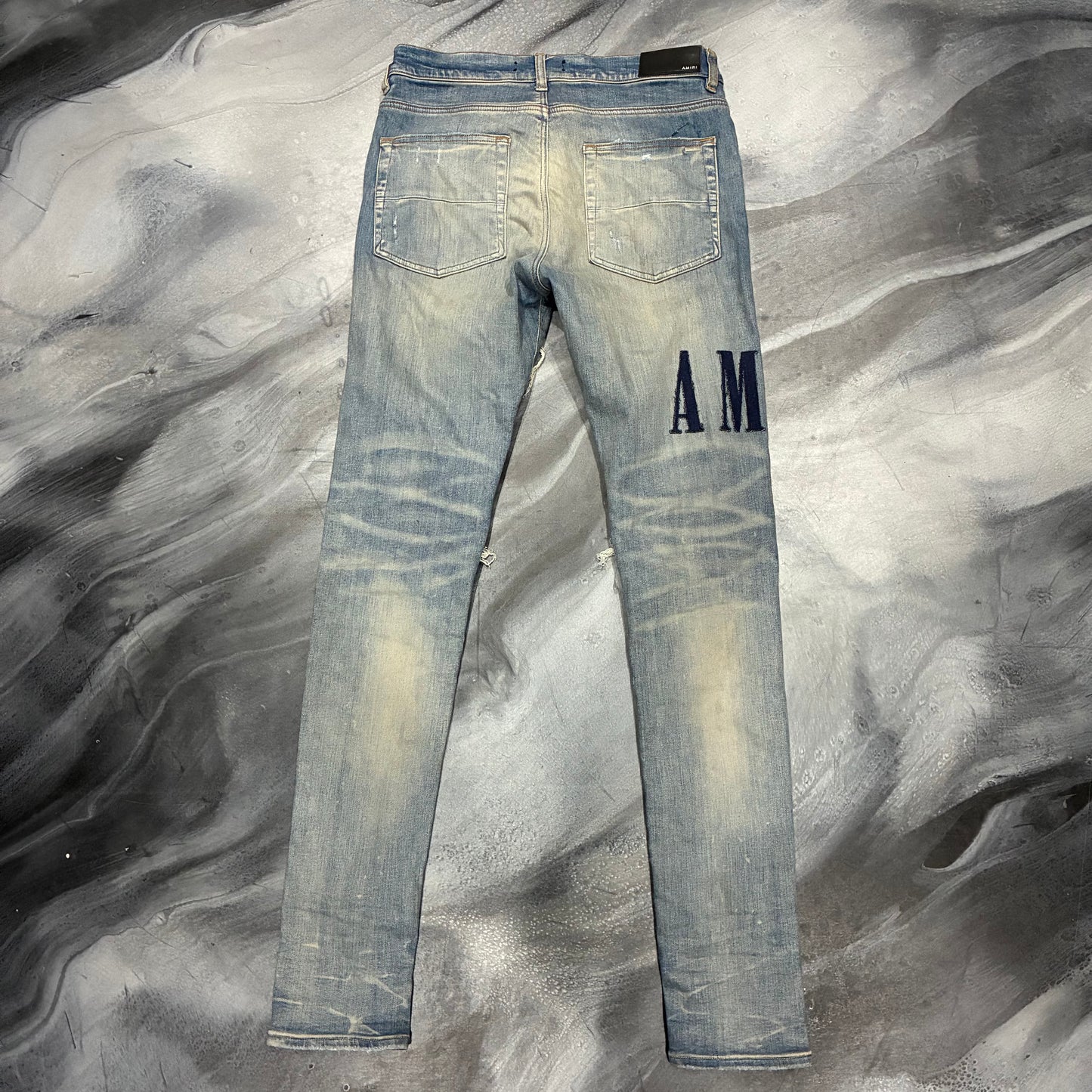 Amiri Indigo/Denim Blue Core Logo Jean (33)